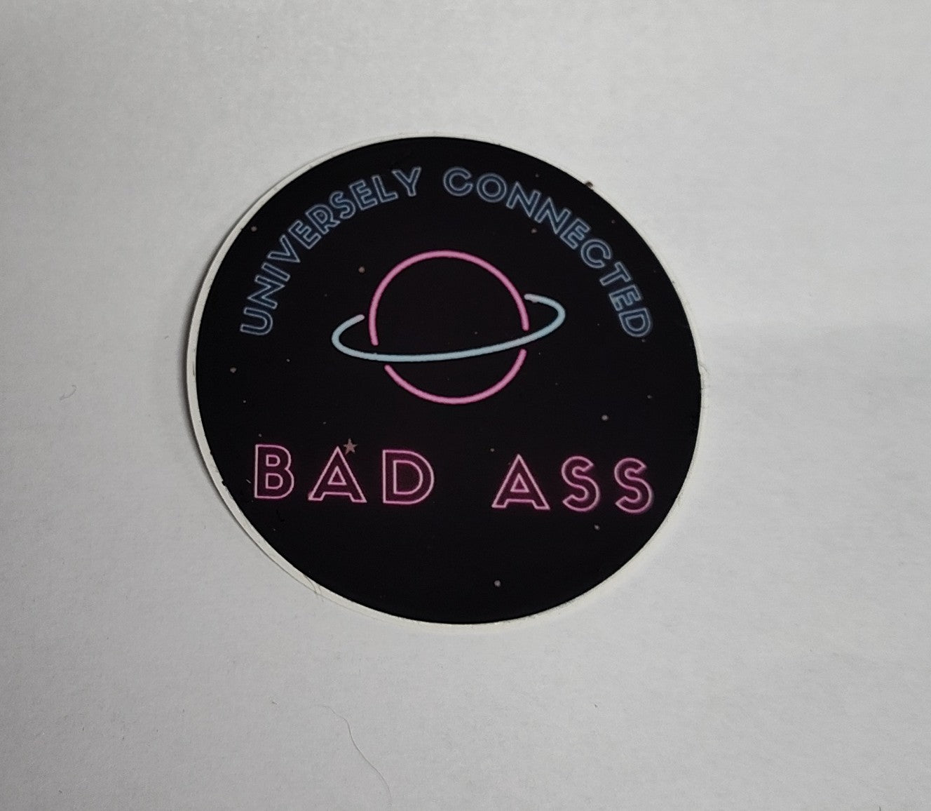 JTNO Sticker - Universely Connected Bad Ass