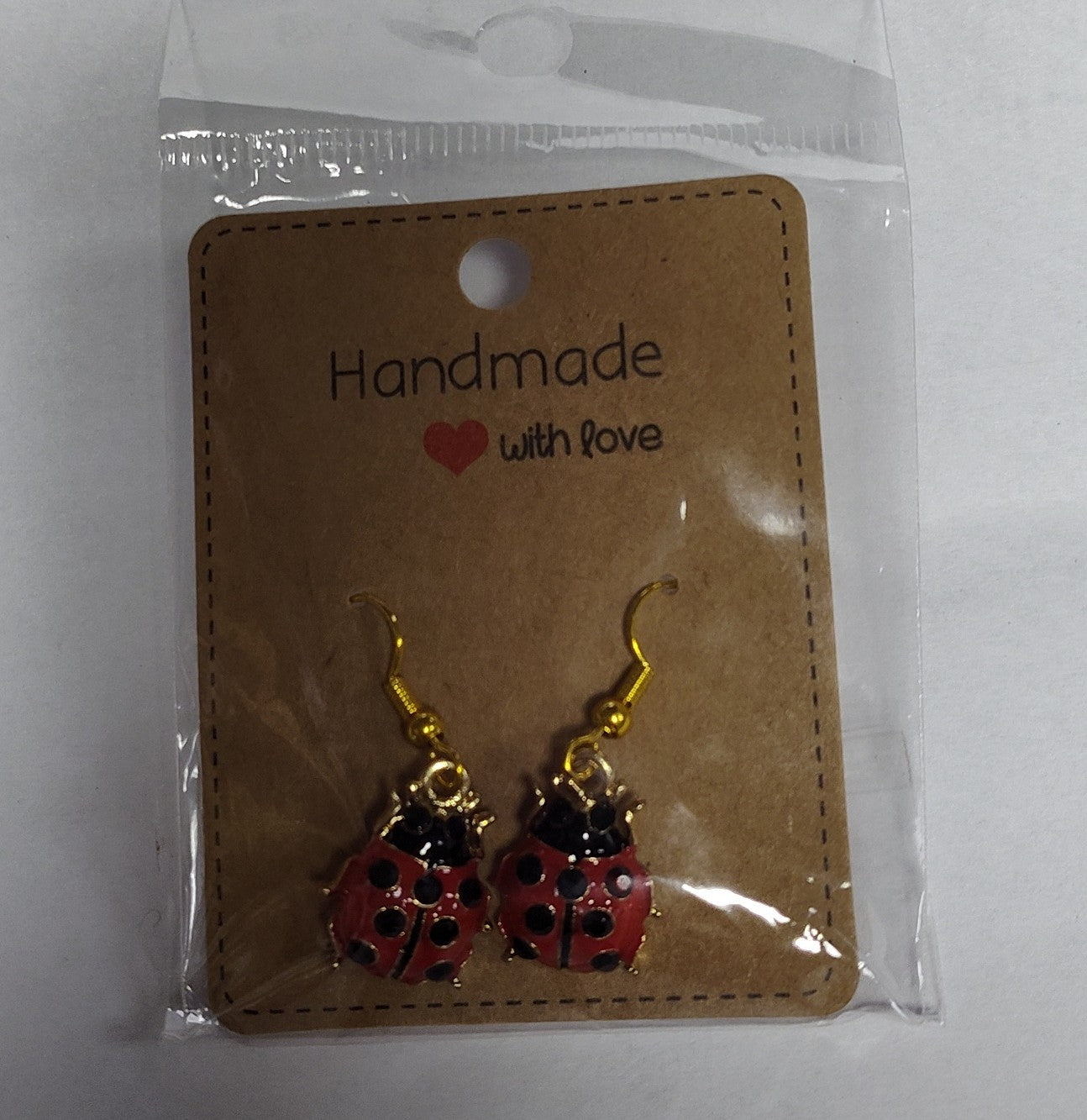 JTNO Earrings - Ladybug