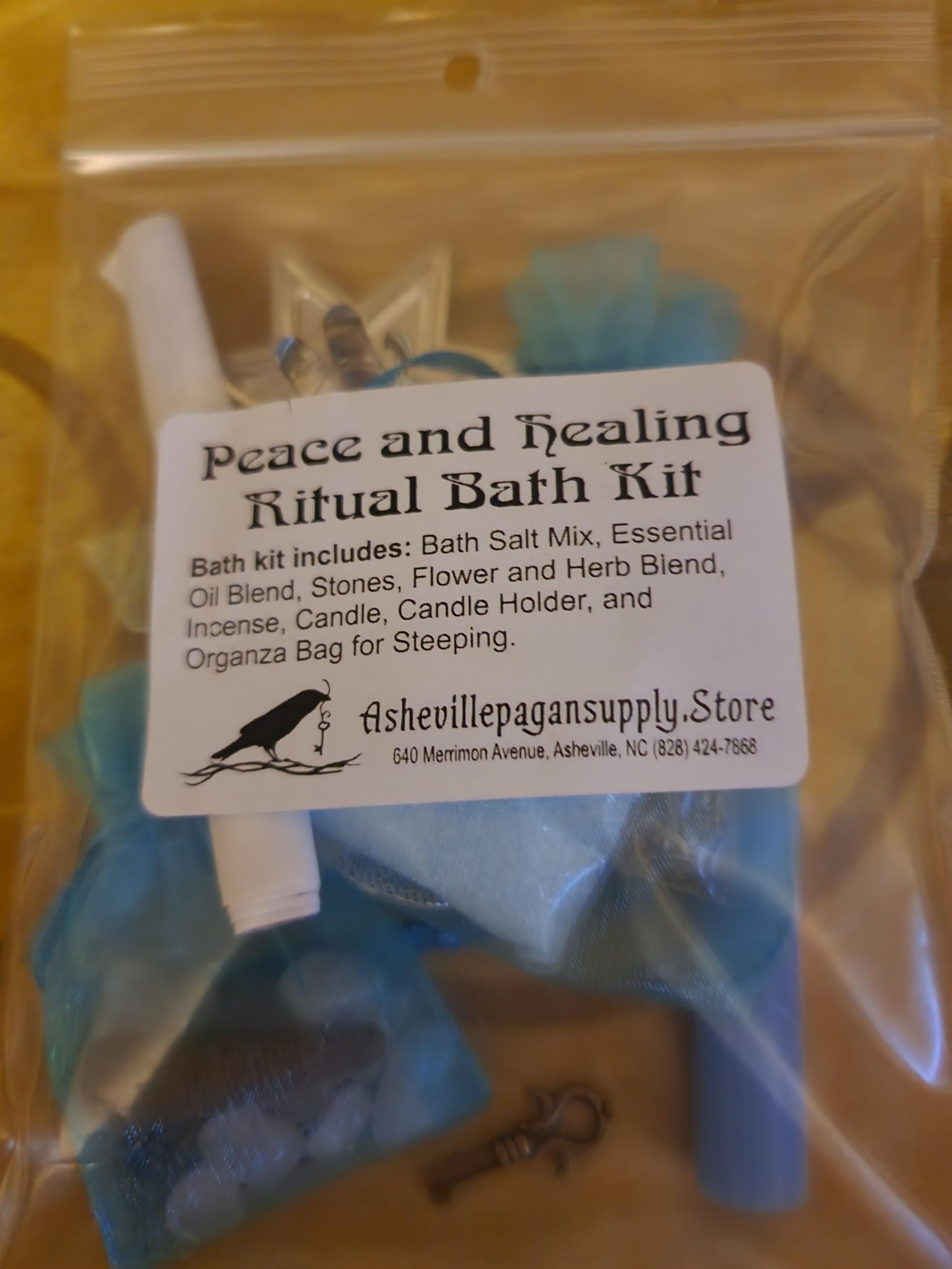 Peace and Healing Ritual Bath Kit