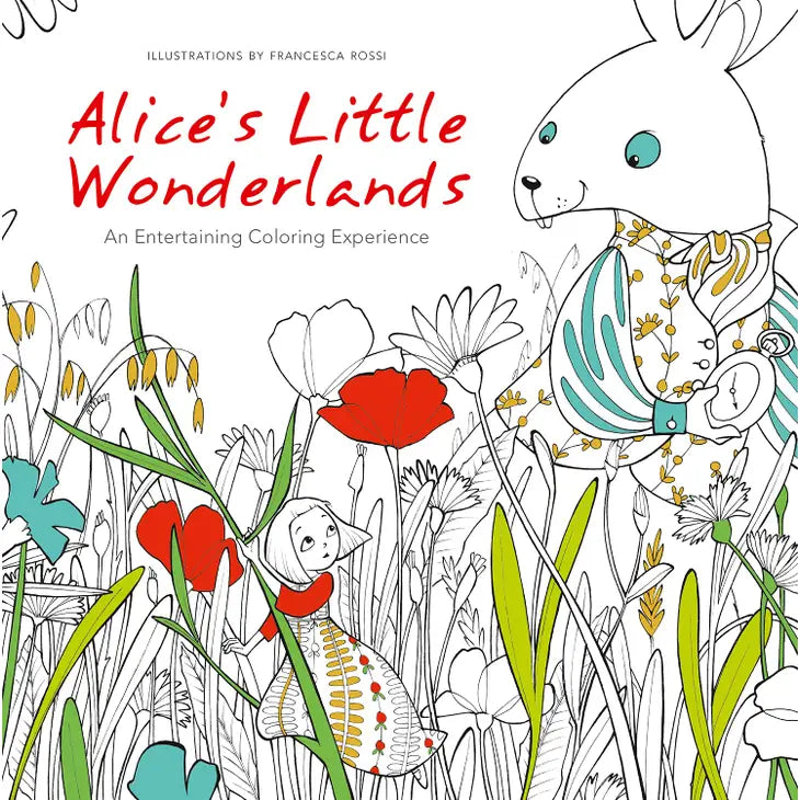 Alice's Little Wonderlands: A Coloring Experience
