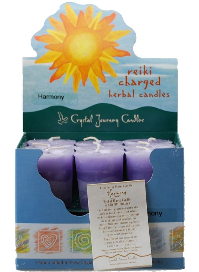 Harmony Herbal Votive Candle (Lilac)