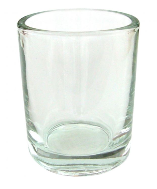 Votive Clear Glass Candle Holder