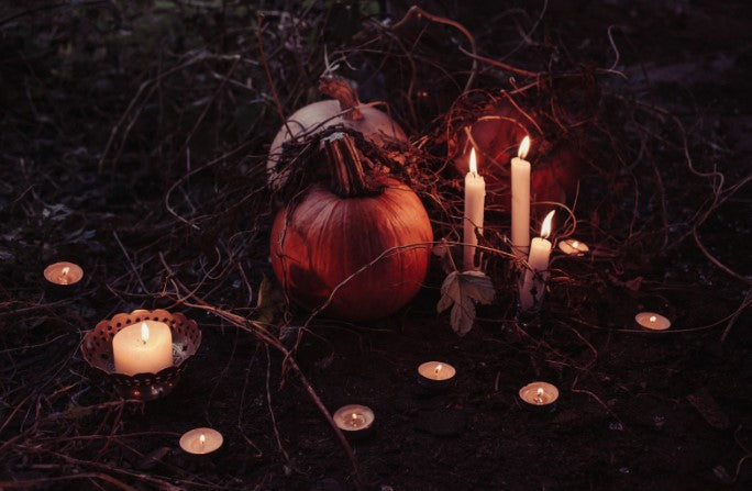 The Jack-O-Lantern is a tradition rooted in Samhain rituals.