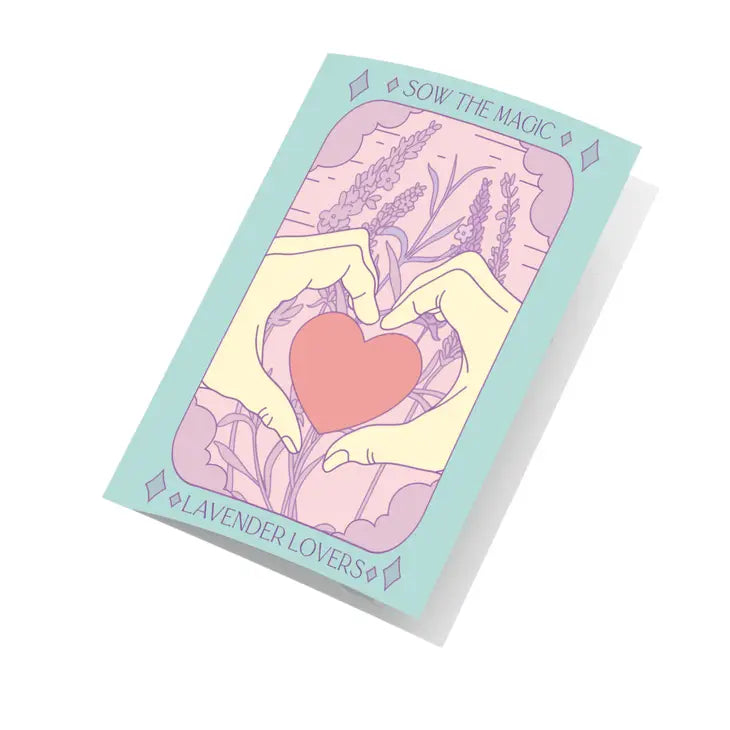 Sow the Magic Botanical Tarot Greeting Cards