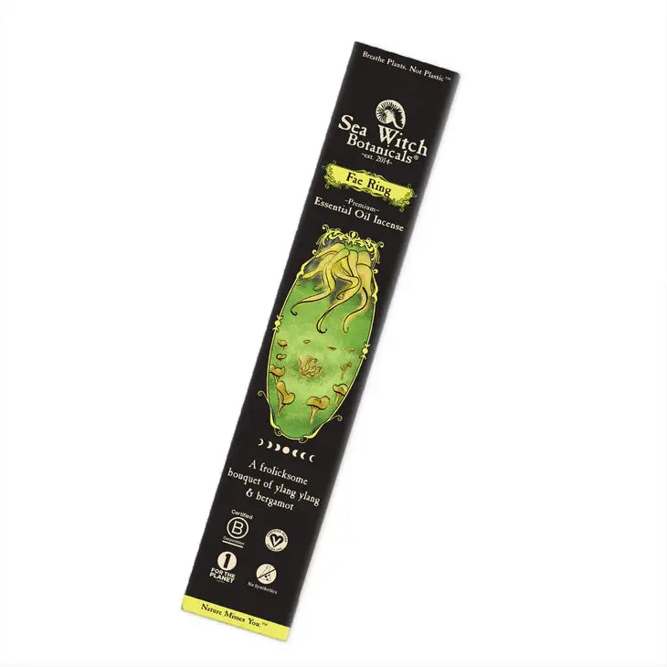 Sea Witch Botanical Incense Fae Ring (20 Sticks)