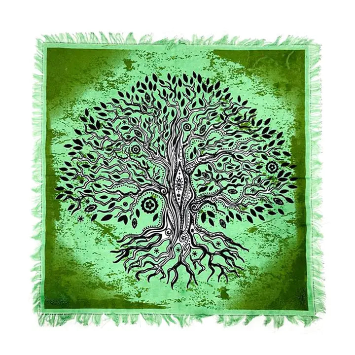 Tree of Life 18″ X 18″ Altar Cloth