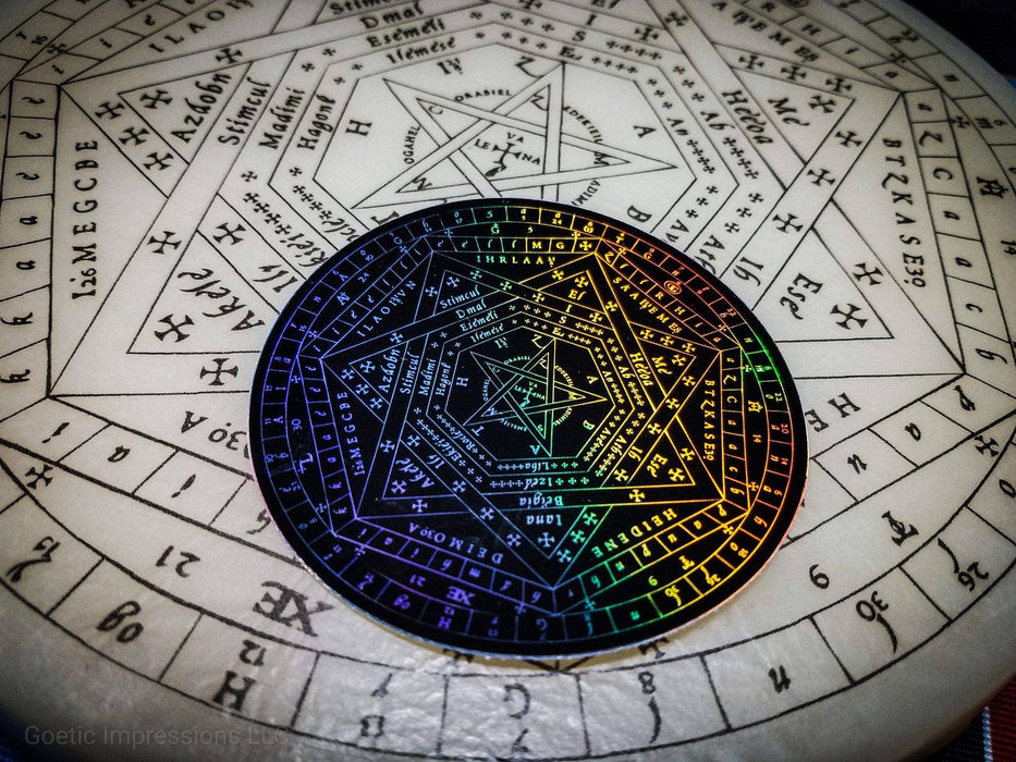 Sigillum Dei Aemeth Holographic Sticker