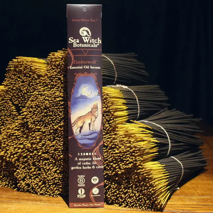 Sea Witch Botanical Incense Box Timberwolf 20 Pack