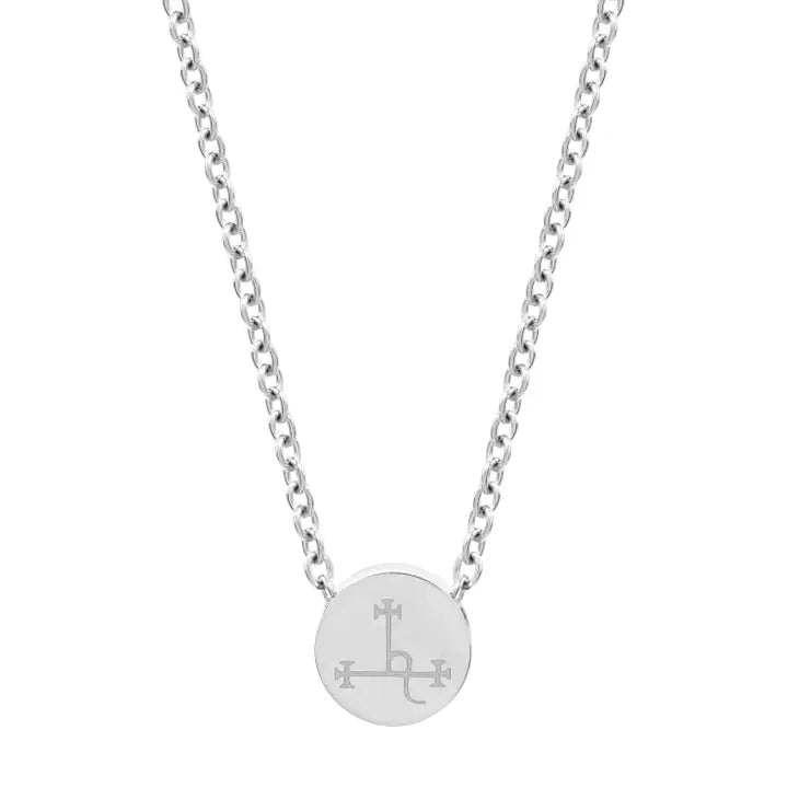 Lilith Sigil Mini Pendant Necklace