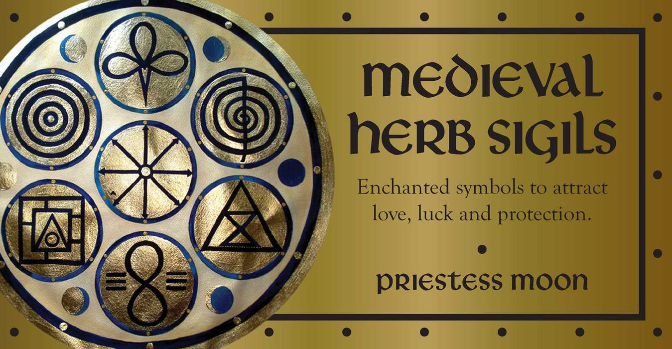 Medieval Herb Sigils by Priestess Moon: Flashcards; 40 pages / English