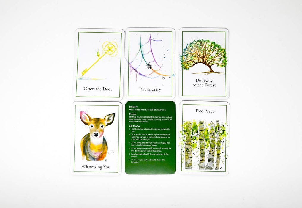 An Invitation to Forest Bathing: 52 Activity Cards