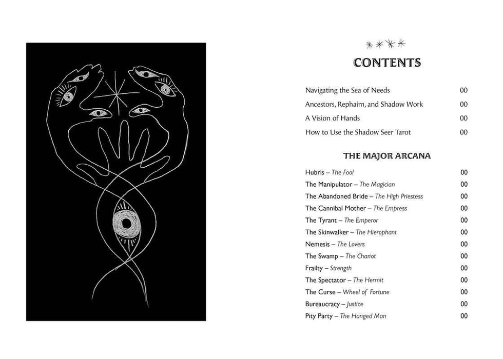 Shadow Seer Tarot by Maja D'Aoust: Flashcards; 256 pages / English
