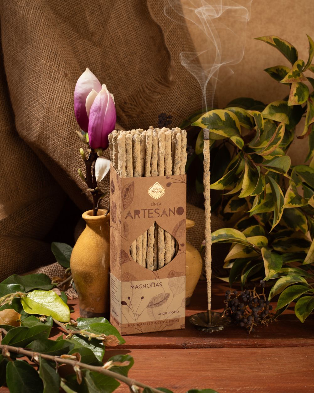 Sagrada Madre Incense Artesano Magnolias X30