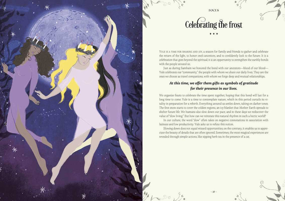 Witch's Wheel of the Year by Federica Vanini: Hardcover; 160 pages / English