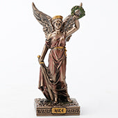 Small Nike Greek Goddess Of Victory Statue