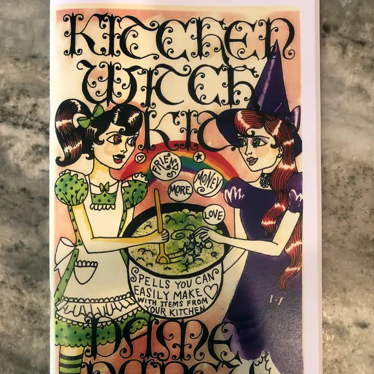 Kitchen Witch Kit Zine by Dame Darcy