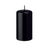 Black Pillar-3" Diameter X 6" Height