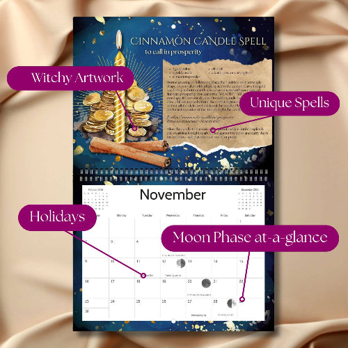 Candle Magic 2026 Spell Calendar