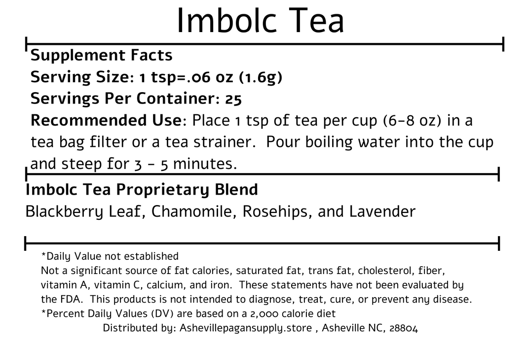 Imbolc Tea