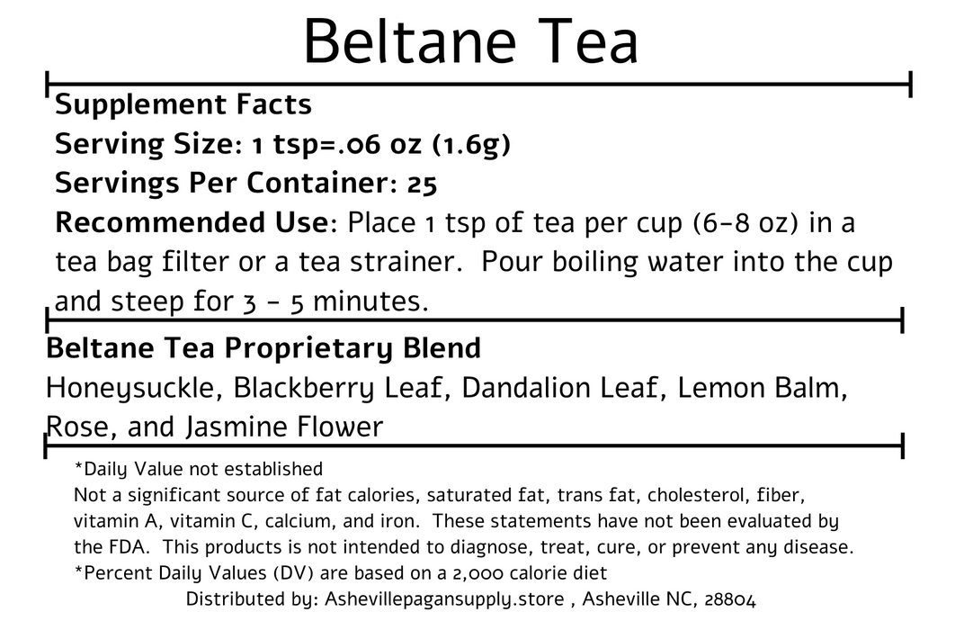 Beltane Tea