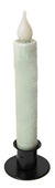 Sage Battery Operated LED Timer Taper Candle