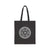 Hecate's Strophalos & Oroboros Black Cotton Canvas Tote Bag