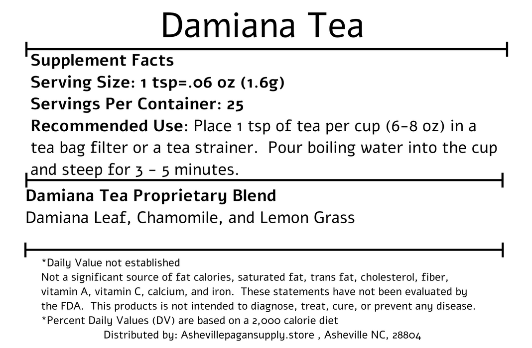 Damiana Tea