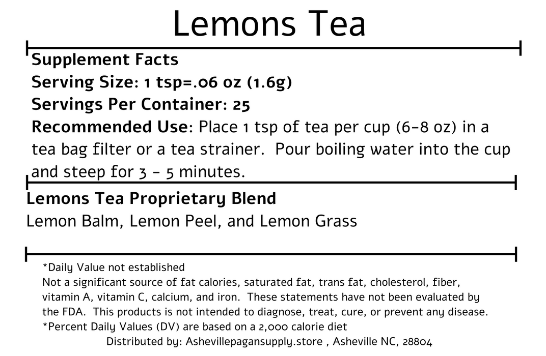 Lemons Tea