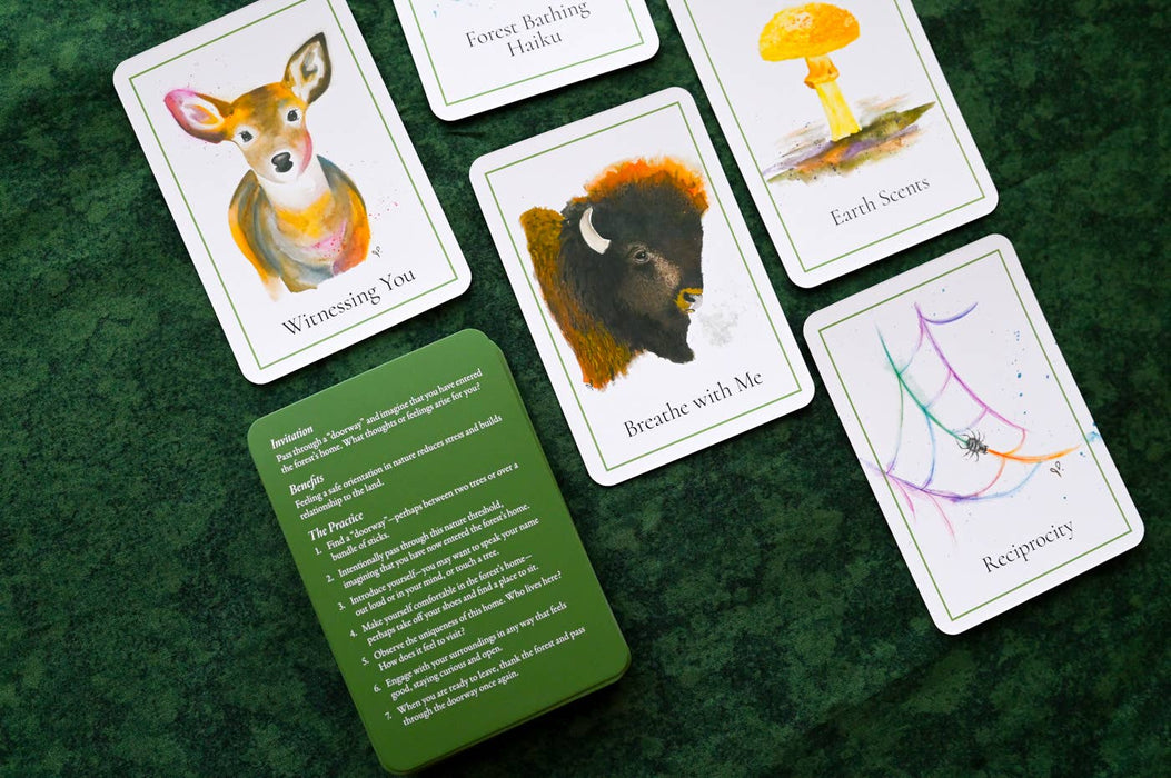 An Invitation to Forest Bathing: 52 Activity Cards