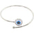 Adjustable Bracelet - Evil Eye Silver