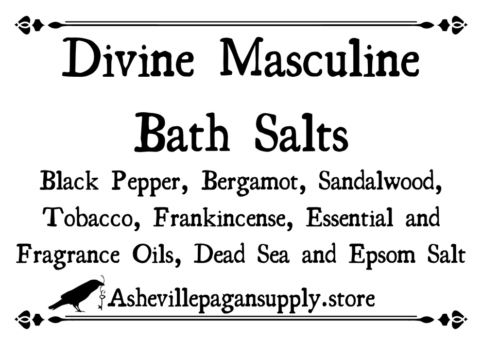 Divine Masculine Bath Salts