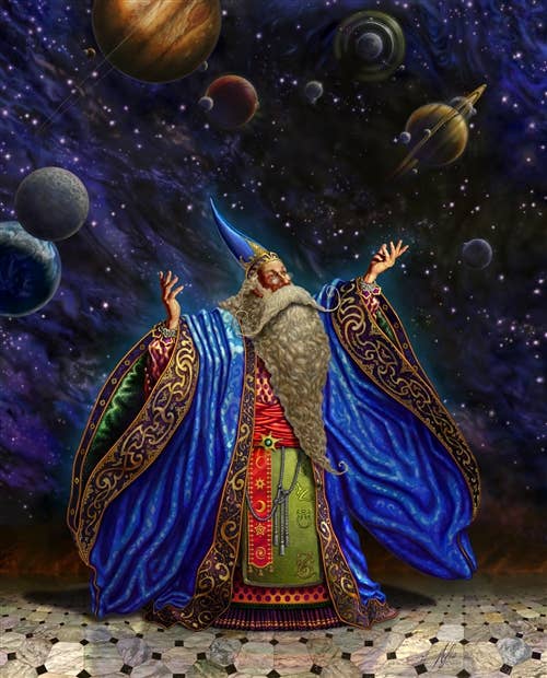 Planetarius Wizard Card
