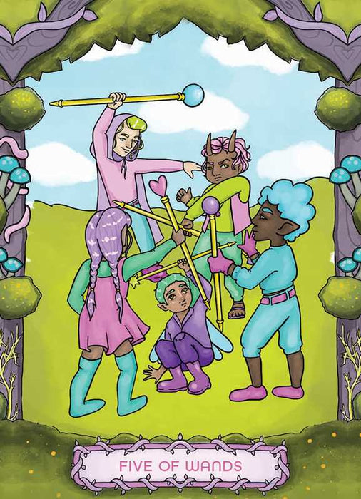 Sweet Forager's Tarot by Sam Rook: Flashcards; 176 pages / English
