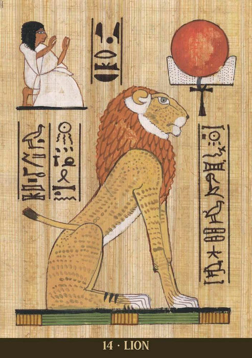 Egyptian Sacred Animals Oracle by Silvana Alasia