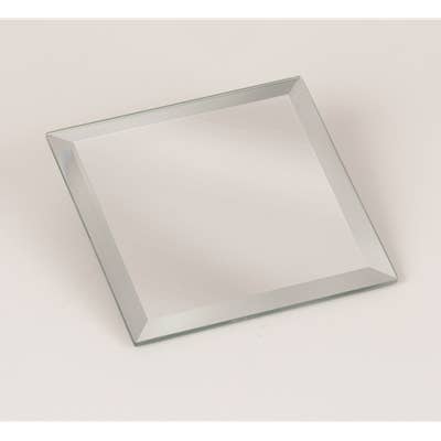 4" x 4" Square Mirror Plate