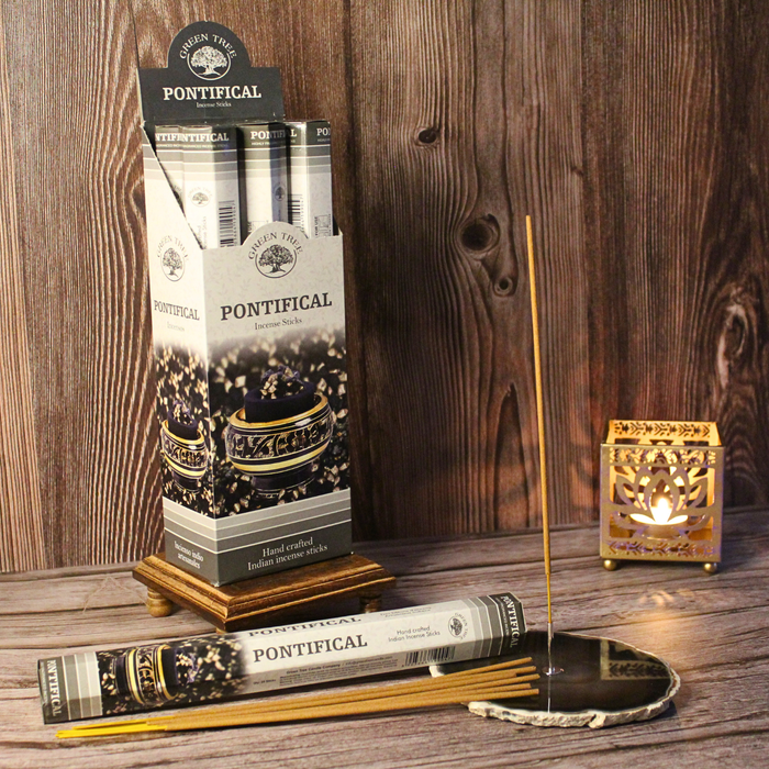 Green Tree Pontifical Incense: Hout Poeder