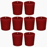 Traditional Votives Hollyberry (Reddish Orange)