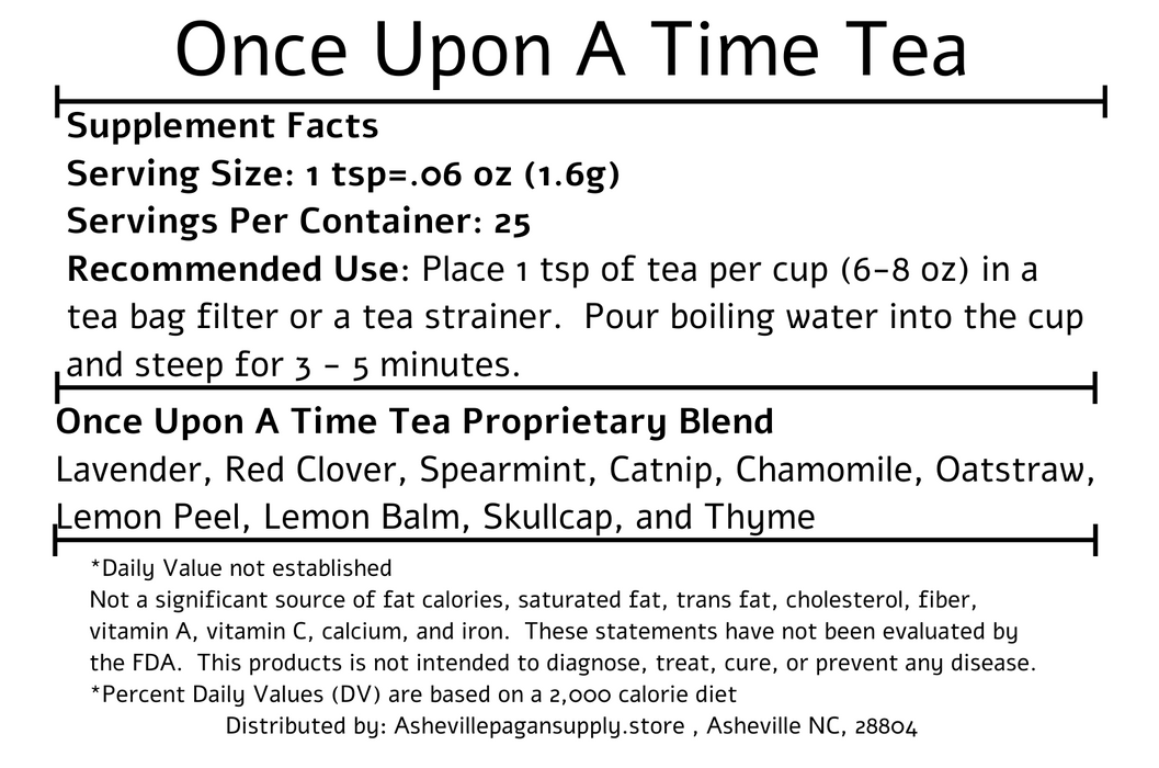 Once Upon a Time Tea