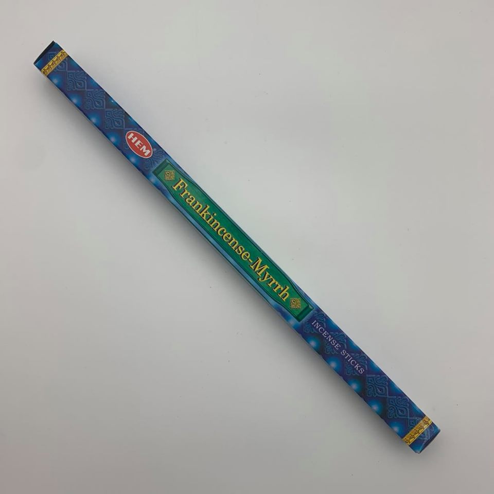 HEM Frankincense-Myrhh Incense (8 Sticks)