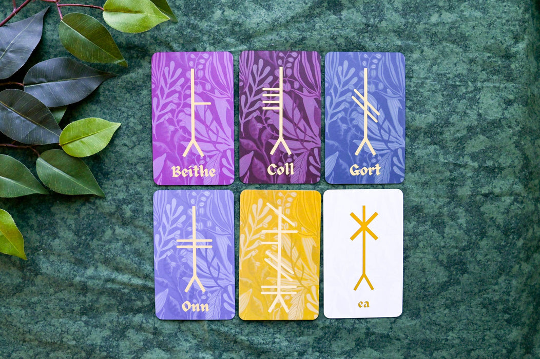 Ogham: 25-Card Deck and 192-Page Guidebook