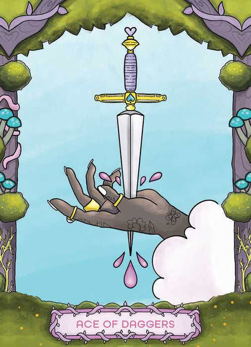 Sweet Forager's Tarot by Sam Rook: Flashcards; 176 pages / English