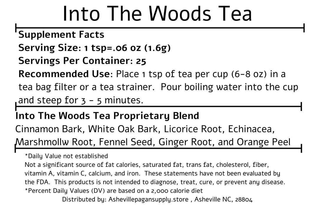 Into the Woods Tea