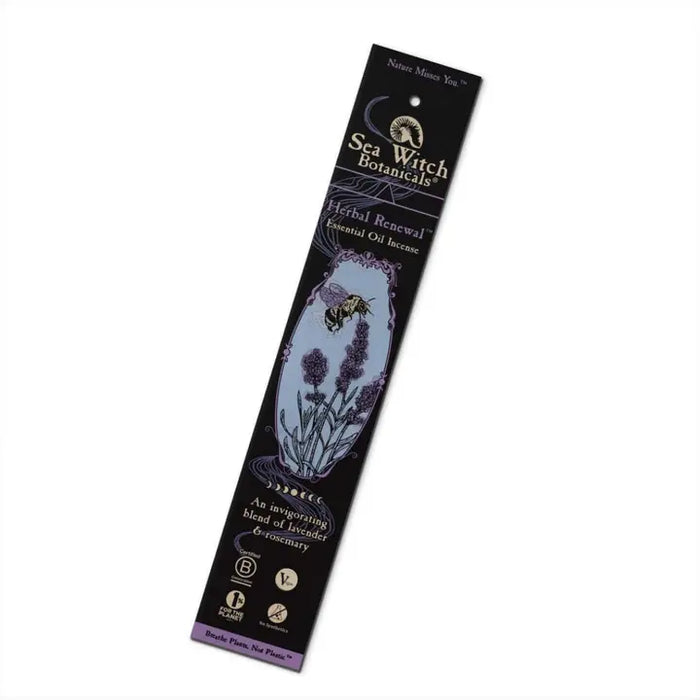 Sea Witch Botanical Incense Herbal Renewal (20 Sticks)