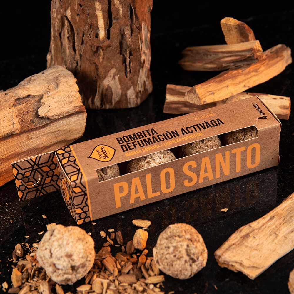 Sagrada Madre Smudge Small Bomb Premium X4  Palo Santo