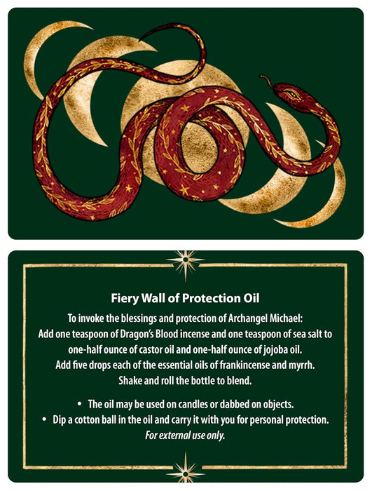 Protection Spells: 36 Cards for Magical Self-Defense by Judika Illes