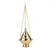 4" Brass Hanging Burner