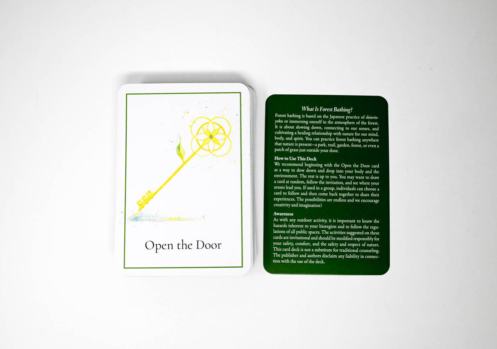 An Invitation to Forest Bathing: 52 Activity Cards