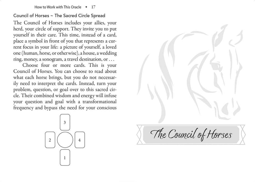 Council of Horses Oracle by Sandra Wallin