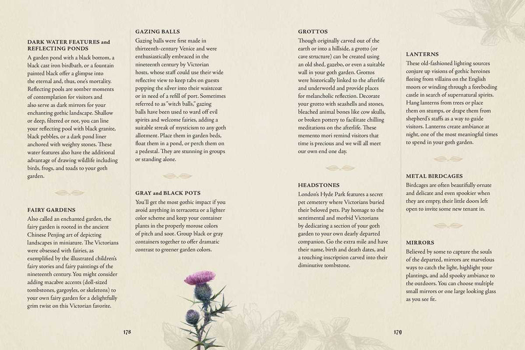 Goth Garden by Felicia Feaster: Hardcover