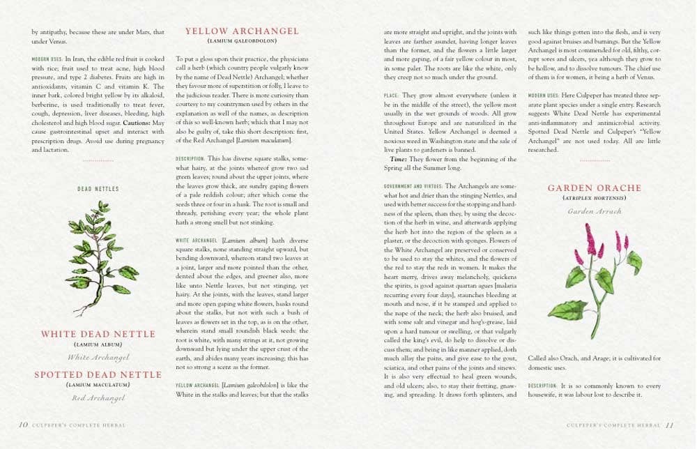 Culpeper's Complete Herbal: Trade Paperback